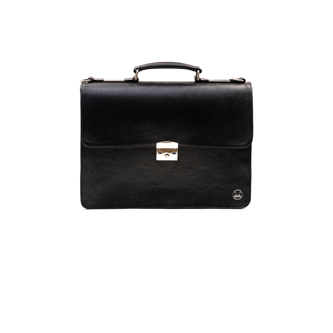 Satchel Work Case: Black