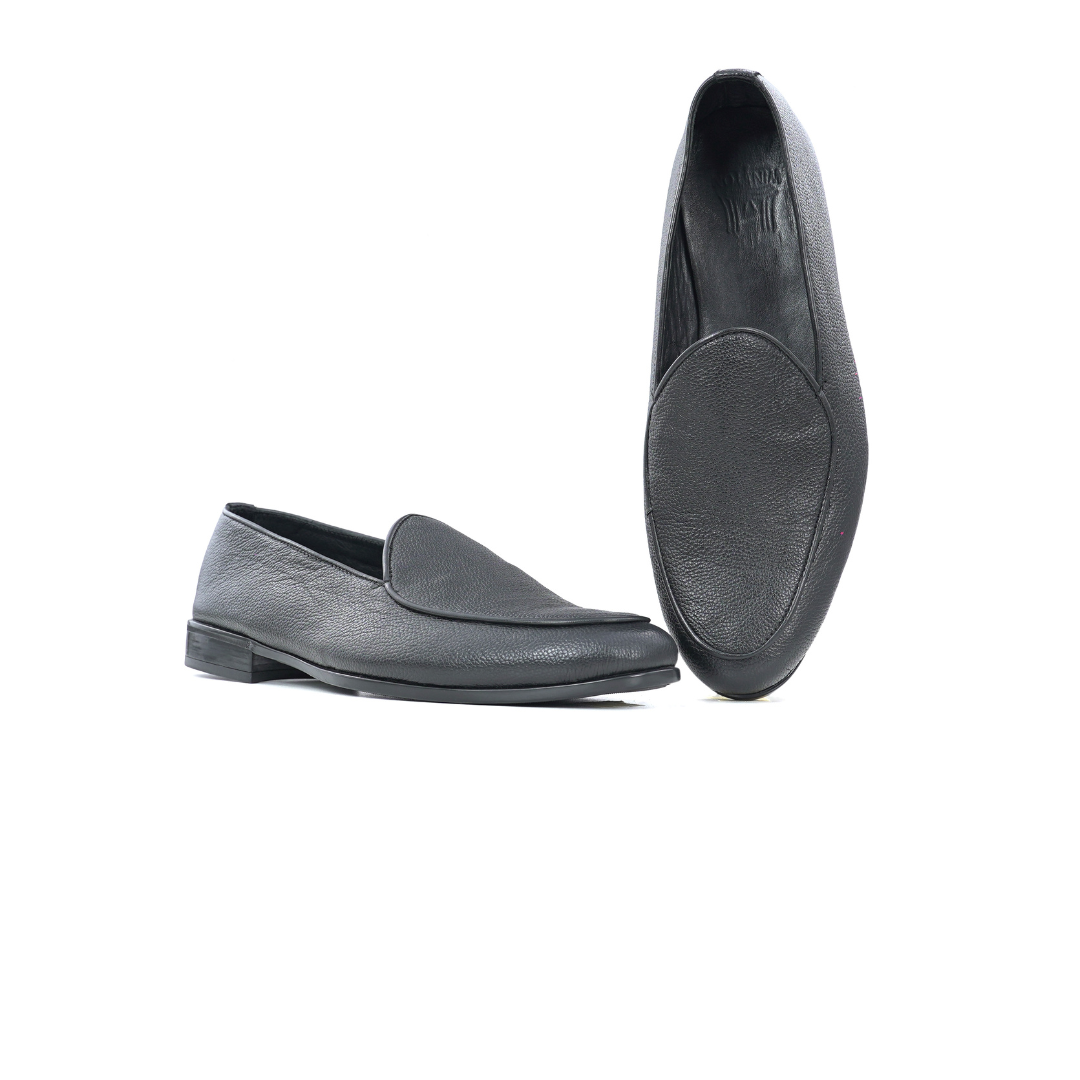 Belgian Loafers: Black